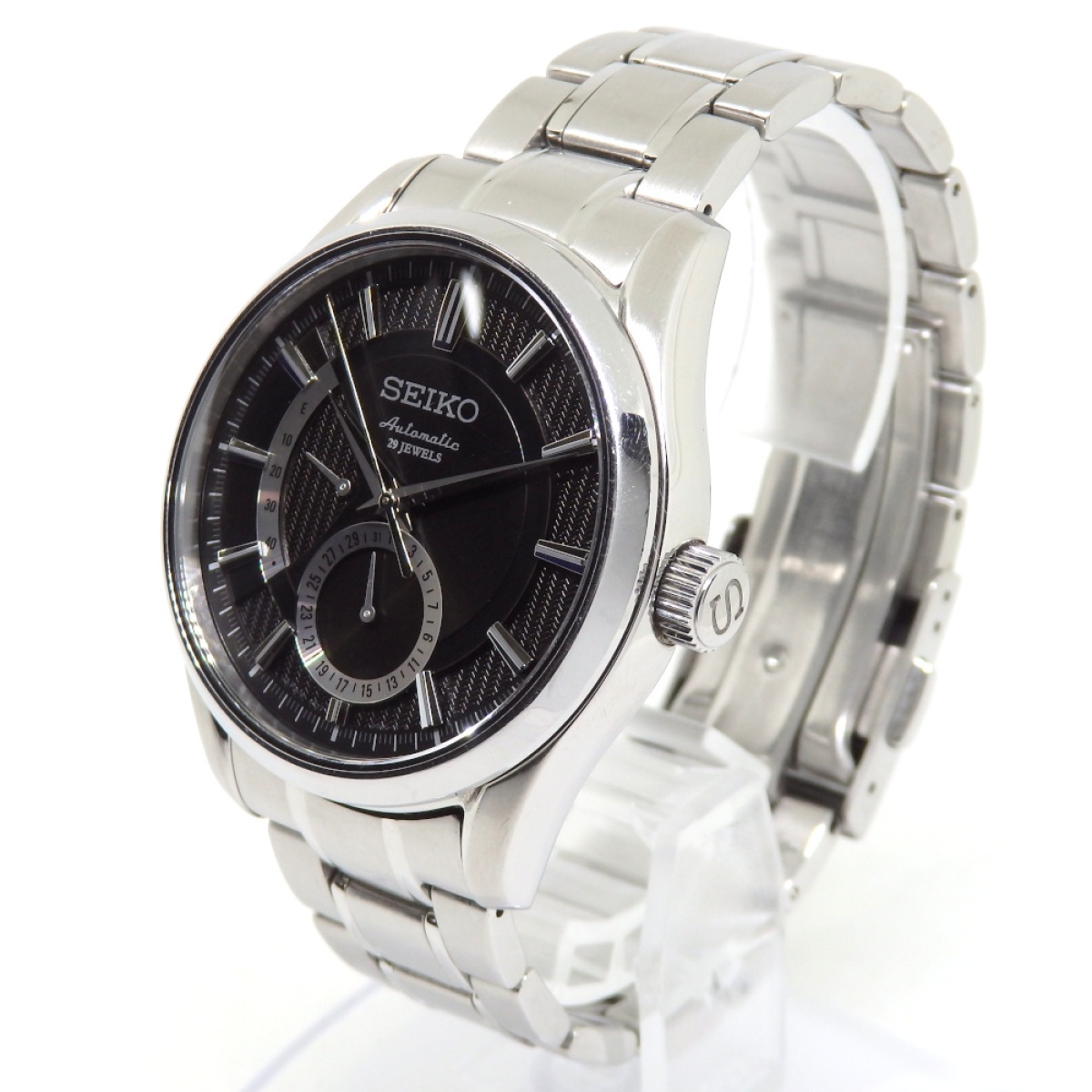 セイコー SEIKO PRESAGE 腕時計 メンズ SARW067 プレザージュ プレステージライン 自動巻き アイボリーxダークブラウン アナログ表示