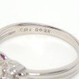 画像4: Pt900　プラチナ　ルビー 1.01ct　ダイヤモンド 0.28ct　指輪　7月誕生石　中古　美品　新品仕上済　レディース　ジュエリー　ダイヤ　リング　質屋 (4)