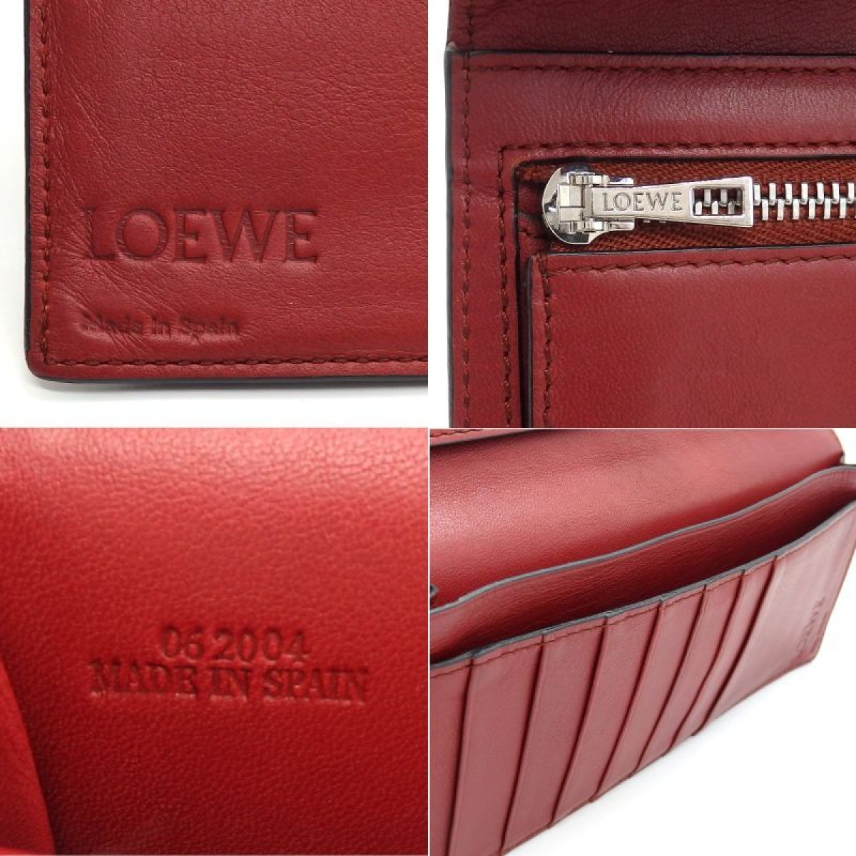 画像5: 【LOEWE】 ロエベ　二つ折り　長財布　C660S40X01 アナグラム 　ラージバーティカル ウォレット 　レザー ブラウン　長財布　 中古　メンズ　 レディース　ウォレット　カード 札入れ 質屋　財布