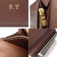 画像5: 【LOUIS VUITTON】ルイ・ヴィトン ダミエ　ポルトフォイユ・ブラザ 　２つ折　長財布　メンズ　N60017 中古　二つ折り　イニシャル：S.T　質屋 (5)