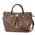 画像1: 【LOUIS VUITTON】ルイ・ヴィトン　シエナPM　2WAY ダミエ N41545 バッグ　ハンドバッグ　ショルダー　斜め掛け　ダミエ・エベヌ　レディース　中古　美品　質屋 (1)