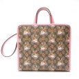 画像1: 【GUCCI】 グッチ　ヒグチユウコ 　チルドレンズ 　ラビット　GGスプリーム 2WAYバッグ 　630542 バッグ　PVC　中古　美品　イタリー　ITALY　トート　ショルダー　レディース　うさぎ ヒグチユウココラボ　肩掛け　質屋 (1)