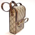 画像2: 【GUCCI】 グッチ　ホースビット 1955　ミニバッグ　625615 GGスプリームキャンバス　中古　ITALY　イタリー　バッグ　レディース メンズ　斜め掛け　ショルダー　美品　質屋 (2)