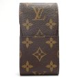 画像1: 【LOUIS VUITTON】ルイ・ヴィトン エテュイ・シガレット　 シガレットケース　M63024 モノグラム 中古 美品　メンズ　レディース　たばこケース　質屋 (1)