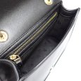 画像3: 【TORY　BURCH】トリーバーチ　アレクサ　ミニチェーンショルダー　バッグ　50646　レディース　ブラック　斜め掛け　ポシェット　TORY BURCH　ゴールドカラーチェーン 　黒　コンパクト　中古　美品　質屋 (3)