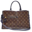 画像1: 【LOUIS VUITTON】ルイ・ヴィトン　ポパンクールPM M43434 モノグラム ２WAYバッグ　ネイビー　マリーヌ　ショルダーバッグ　中古　バッグ　ハンドバッグ　肩掛け　レディース　メンズ　質屋 (1)